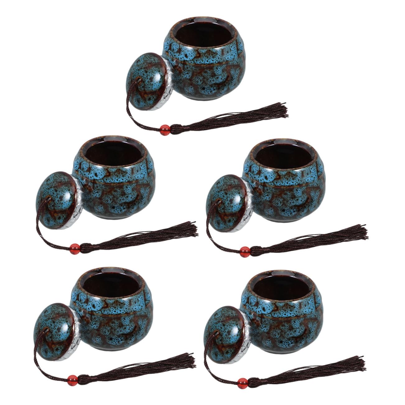 Urne de crémation pour animaux de compagnie Levemolo 5 pièces de petite taille pour cendres de chat