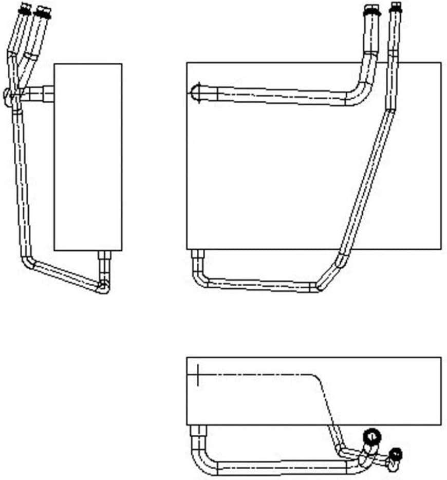 TYC 96003 Replacement Heater Core