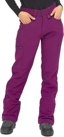 ARCTIX Sarah Pantaloni Softshell Foderati in Pile, Pantaloni da Neve Donna