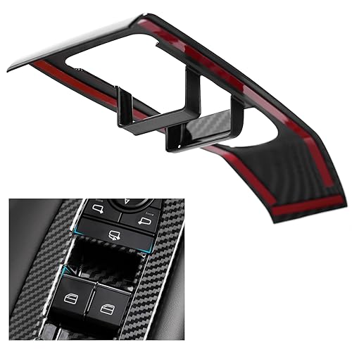 Miniatura 6 de Compatible con Mazda 3 CX-30 2025 2024 2023 2022 2021 2020 Accesorios deportivos para consola central de automóvil, reposabrazos de ventana, panel