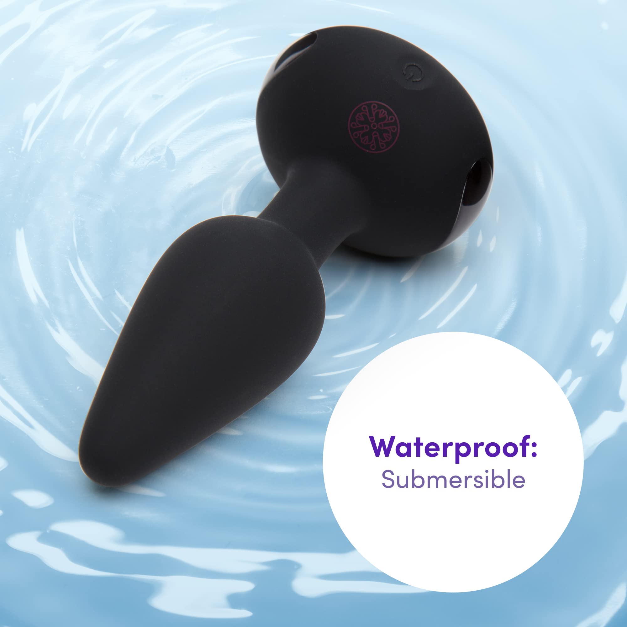 mantric rechargeable vibrating butt plug Trojan - Dark Blue Armor Spermicidal Lubricant main image 1