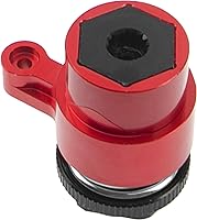 Vista 3 de Brazo servo de dirección compatible con Arrma 1/5 Kraton 8S BLX Outcast 8S BLX RC Car (rojo)