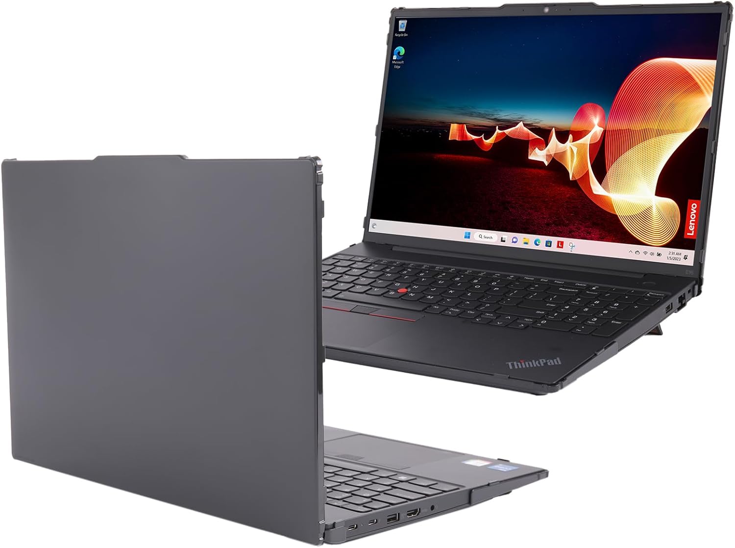 mCover case ONLY Compatible for 2024-2025 16" Lenovo ThinkPad E16 Gen 1 / Gen 2 Windows Notebook Computers (NOT Fitting Any Other Models)- Black