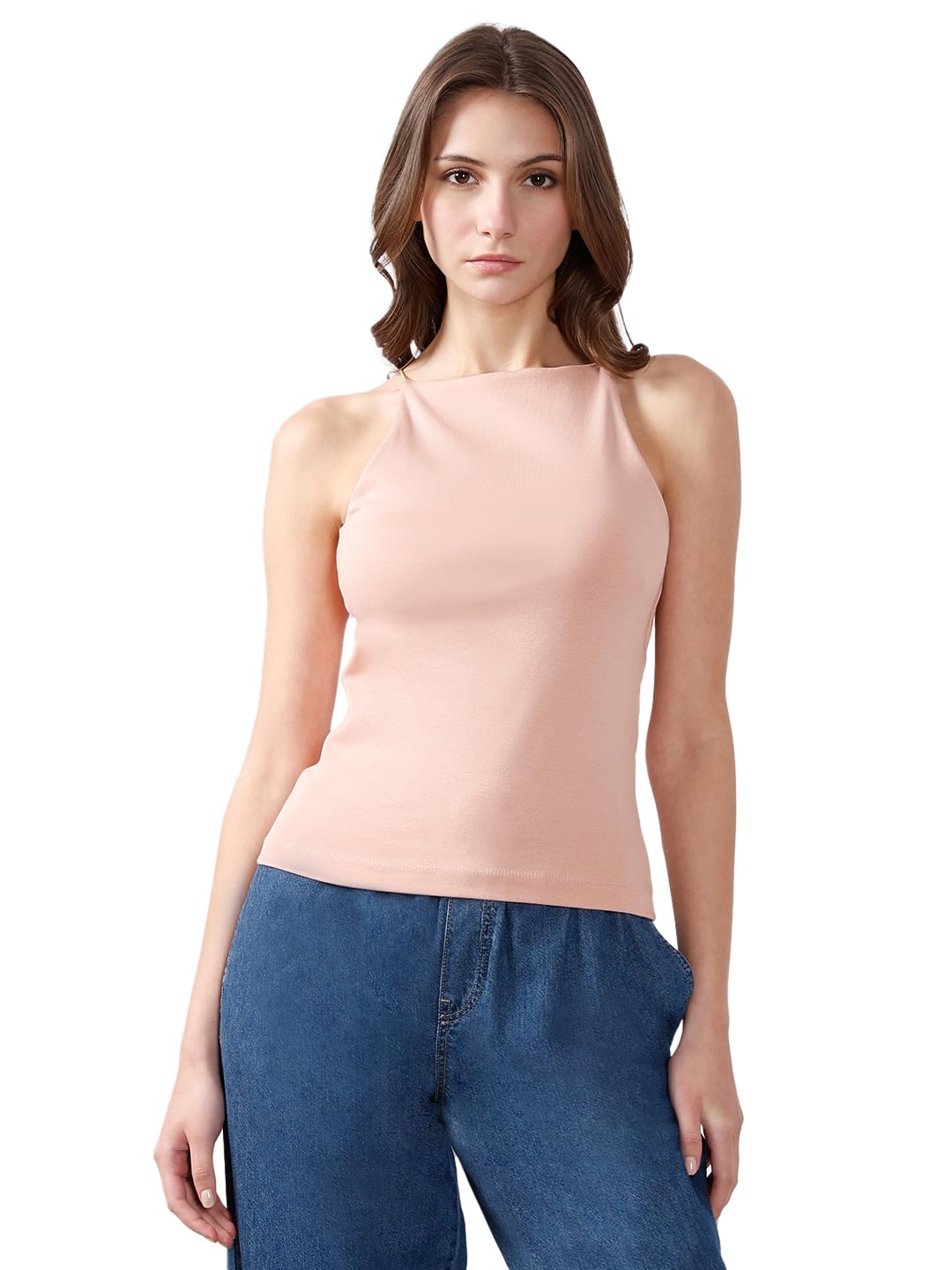vero moda Women's Solid Regular Fit T-Shirt-picture-33