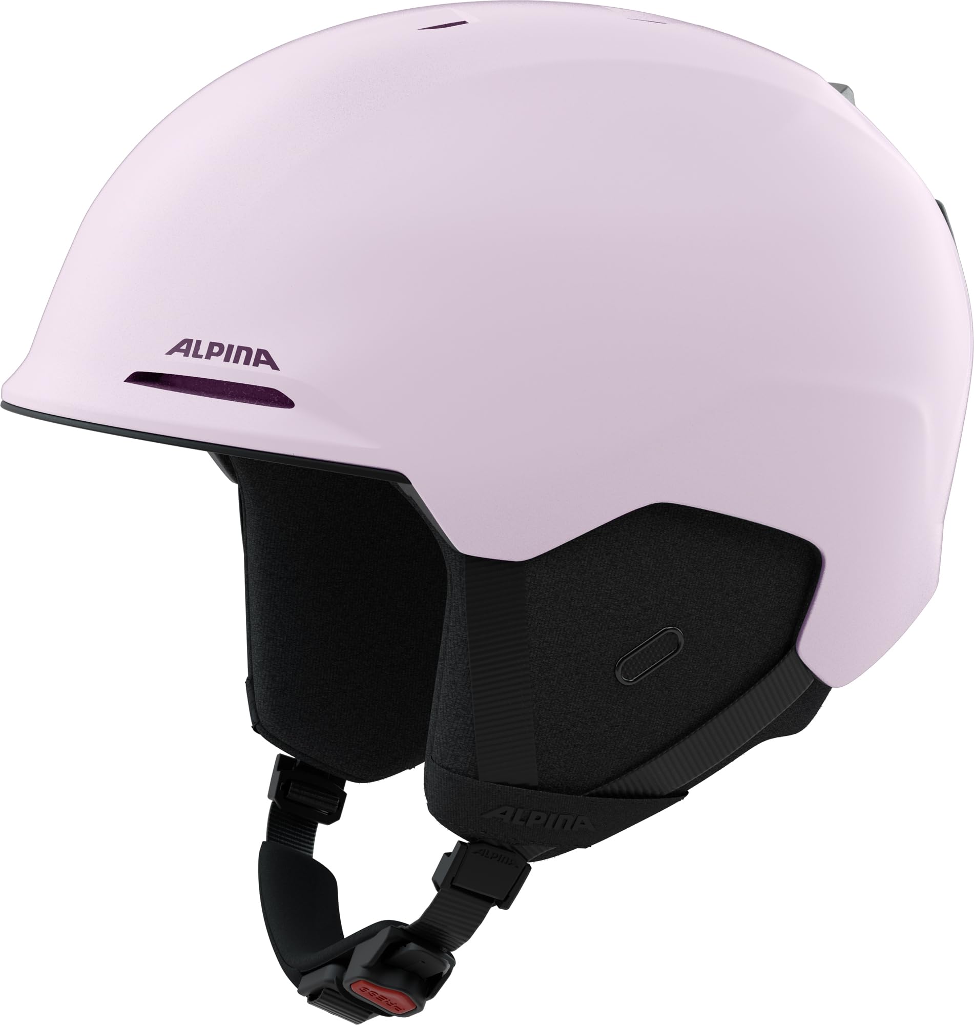 ALPINA BRIX – Indywidualnie regulowany kask narciarski, z wyjmowaną wyściółką, szczególnie absorbujący wstrząsy, idealny dla dorosłych, smoke rose matt (55-59)