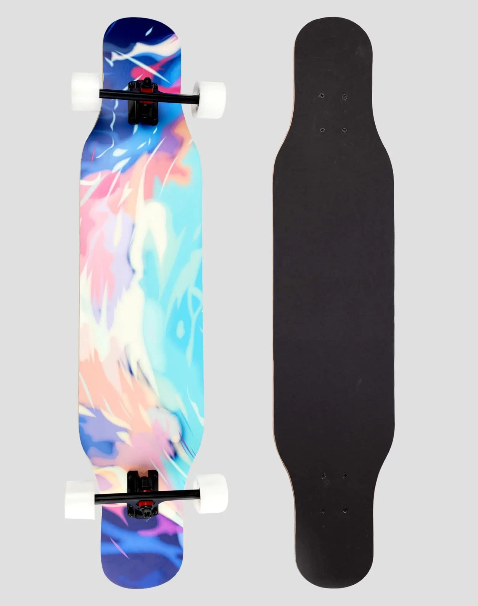 Longboard Completo Dancing de 42 Pulgadas = 107 centímetros + Cruising por Ciudad ABEC-9 rápido y Ligero - Longboard Iniciación Arte