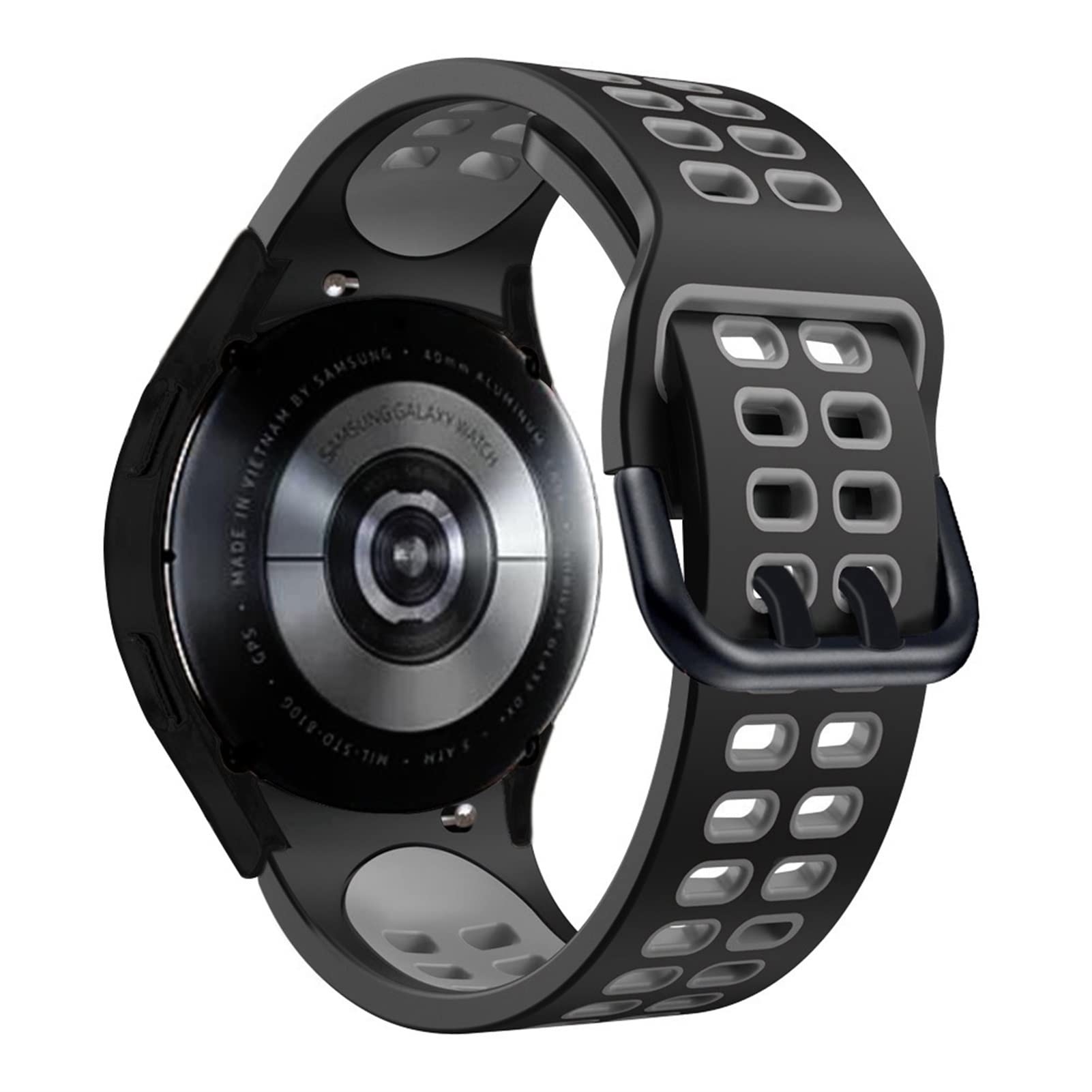 Bracelet silicone Galaxy Watch 4 pour remplacer un modèle usé - 8