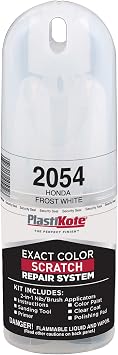 PlastiKote 2054 Honda Frost White Scratch Repair Kit