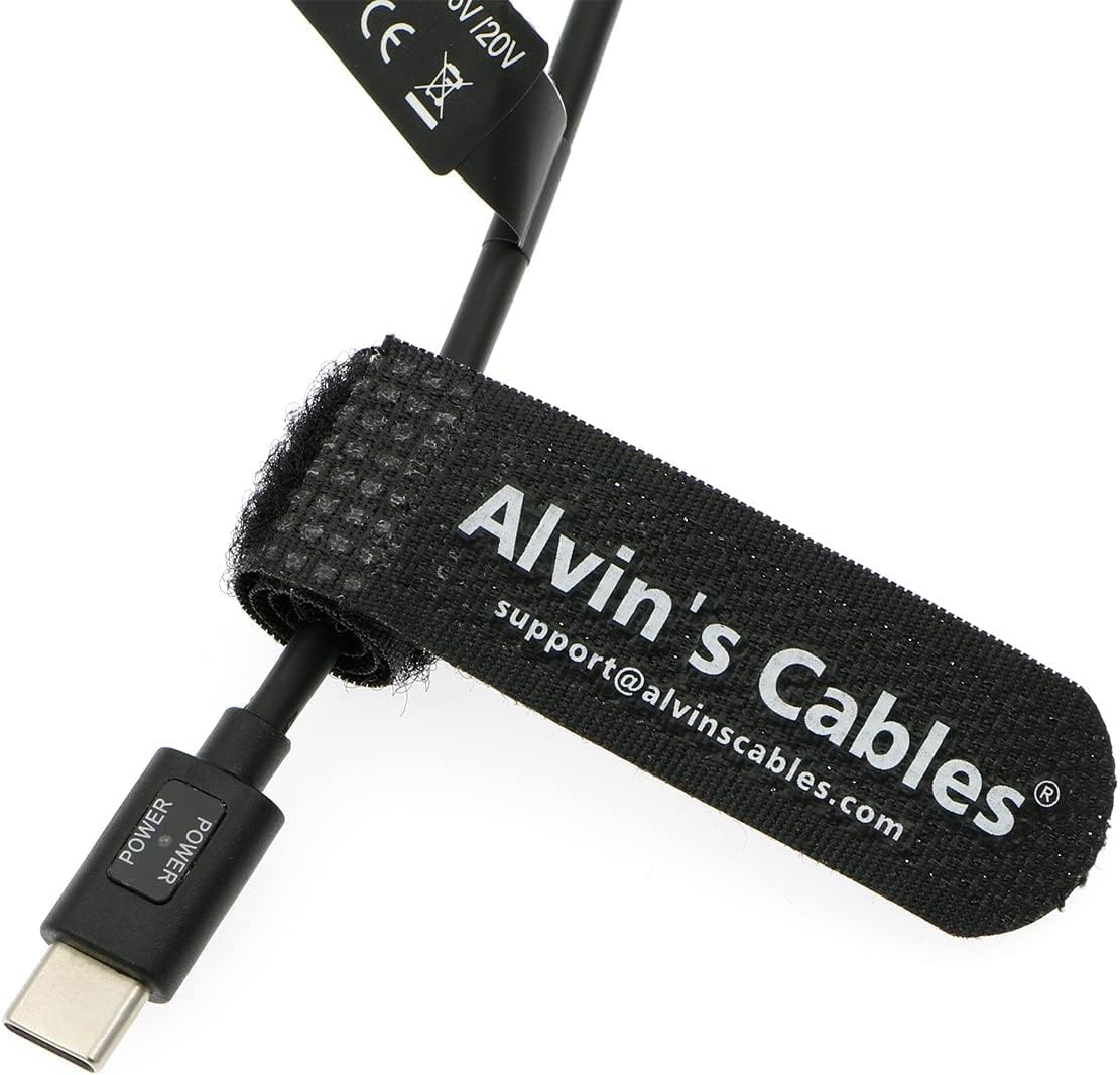 Alvin's Cables Batteria Fittizia NP-FZ100 Con Cavo DC 60cm | Alimentazione Esterna Per Sony A7III A7C A6700 E Altre