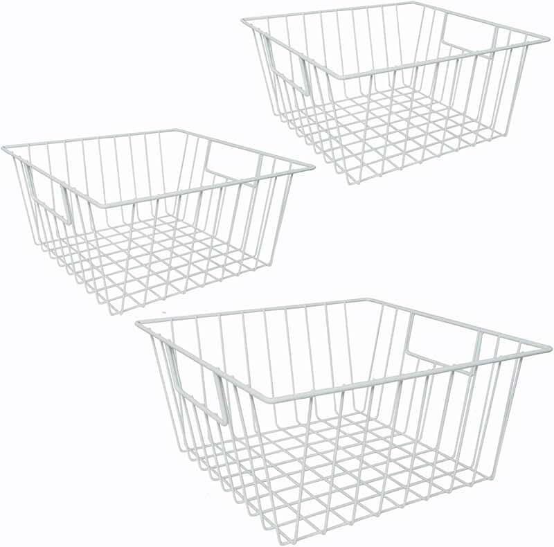 chest freezer baskets stackable