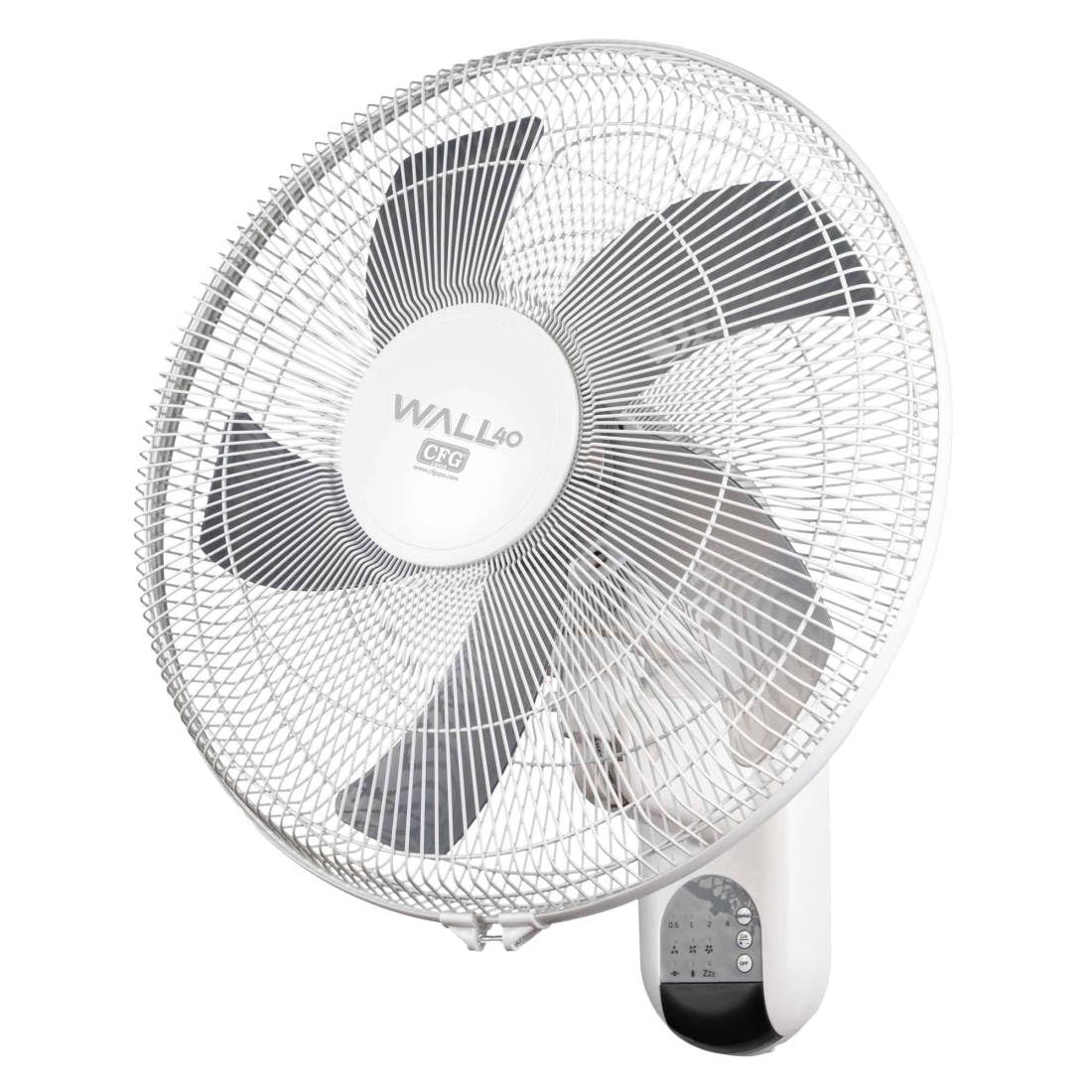 CFG WALL 40 EV108 VENTILATORE A PARETE CON TELECOMANDO FUNZIONE SLEEP OSCILLAZIONE Ø40 CM