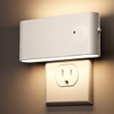 Briignite Night Lights Plug into Wall, LED Night Light with Dusk to Dawn Light Sensor, 2 Pack,Dimmable Night Light Plug in, 3000K Soft White Nightlight for Kids Room Bedroom Hallway Kitchen