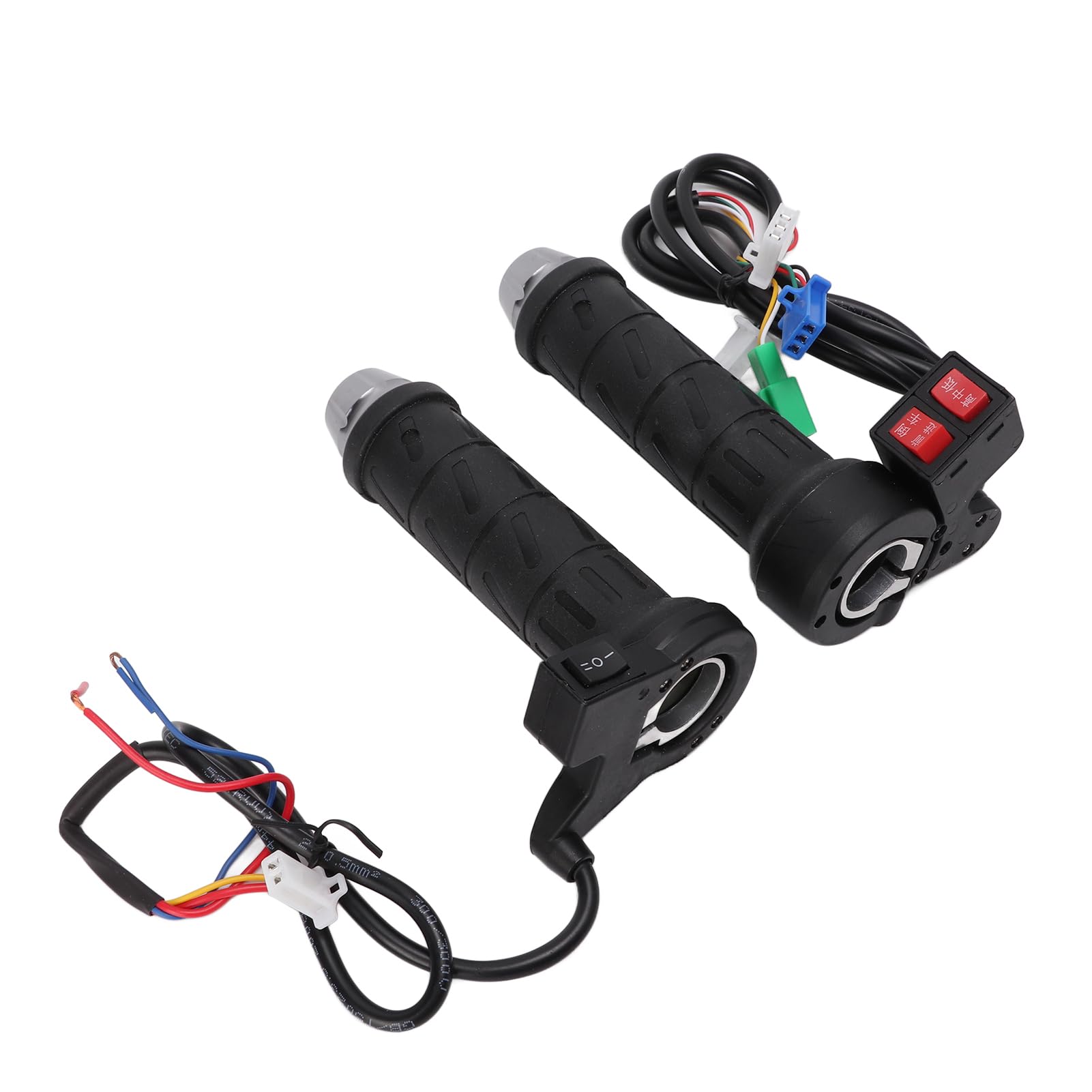 Cocoarm Elektrycznie Podgrzewana Kierownica TPV Uniwersalne Podgrzewane Uchwyty 22 Mm Pięć Prędkości 9 do 18 V Szybkie Nagrzewanie Teksturowana Konstrukcja Antypoślizgowa dla Motocyklistów ATV w