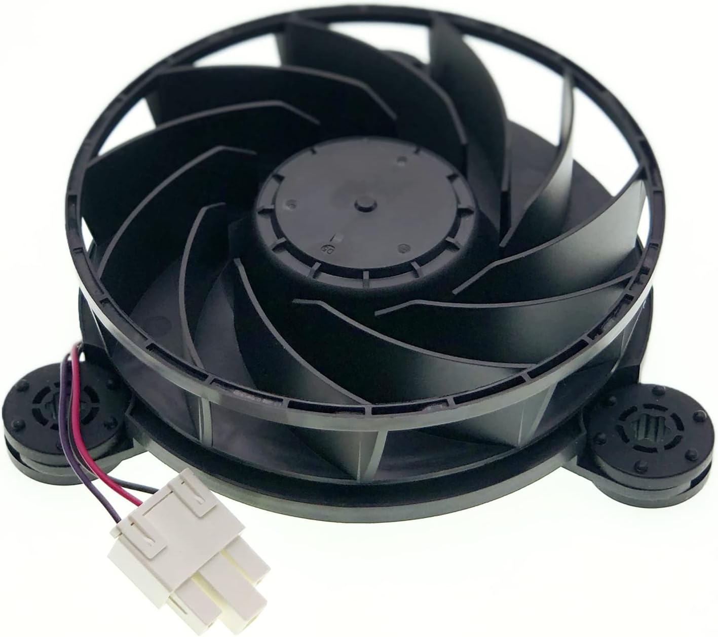 GW12E12MS1AZ-52Z32 Refrigerator Cooling Fan Motor Compatible with Haier Refrigerator，DC 12V 0.33A 3-Wire 5500RPM Size :120×120×38mm