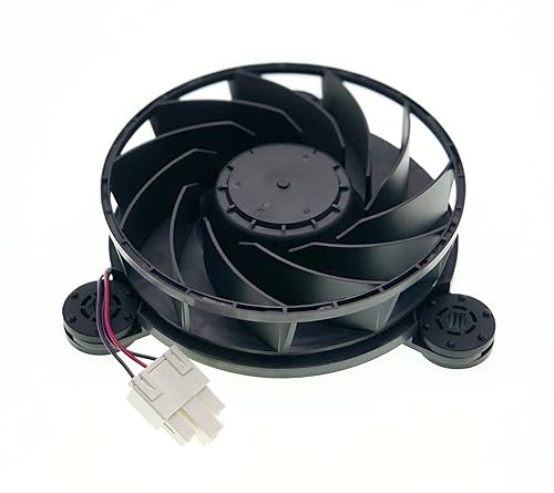 GW12E12MS1AZ-52Z32 Motor de ventilador de refrigeración para refrigerador compatible con refrigerador Haier, DC 12V 0.33A 3-Wire 5500RPM Tamaño