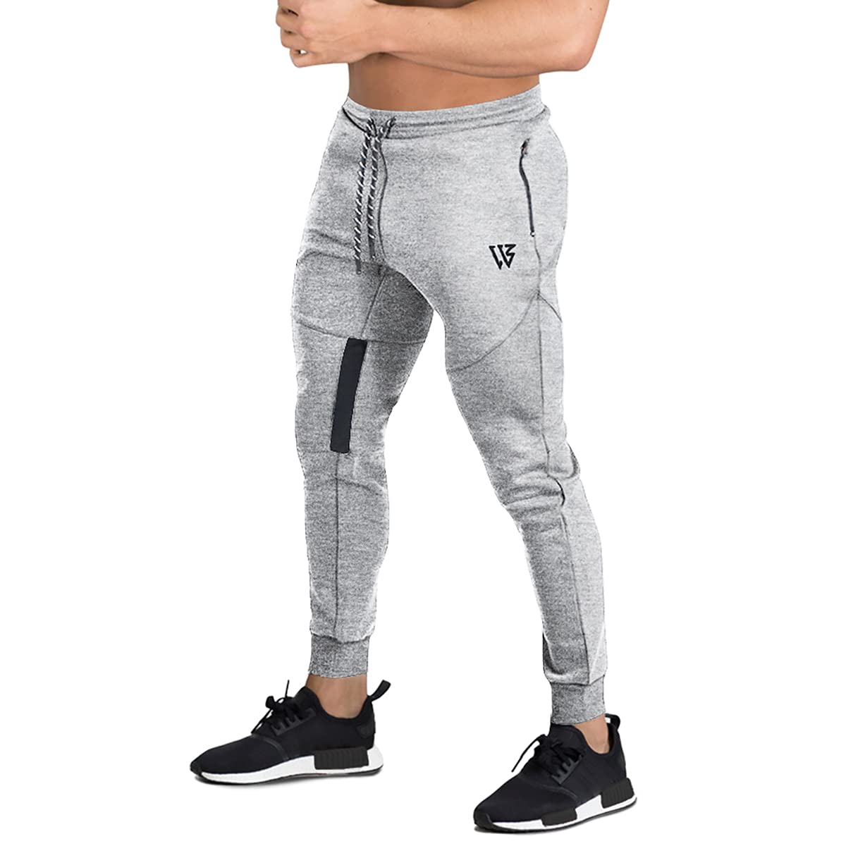 BROKIG Pantaloni della Tuta da Jogging da Palestra Vertex da Uomo con Tasche