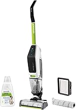 مساحة أرضيات كهربية لاسلكية كروس ويف اكس 7 بلس للأرضيات الصلبة والسجاد والحيوانات الأليفة والأوساخ الصعبة من بيسيل، أبيض