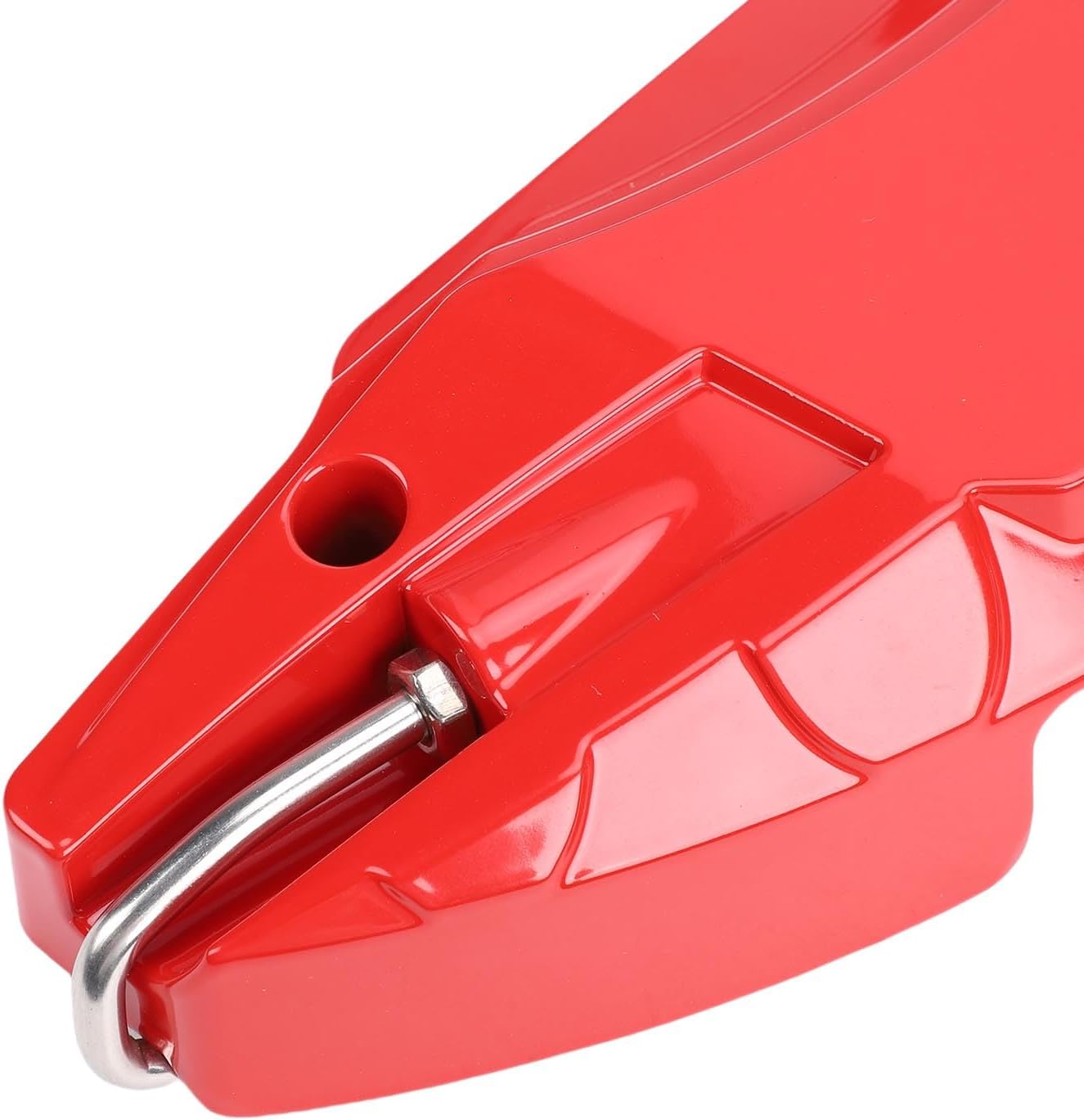 Eujgoov Brake Caliper Covers Aluminum Alloy Heatproof Front Rear Replacement for Juniper 19in 20in Wheels AWD Complete Installation Kit Protects from Dust and Dirt (red)