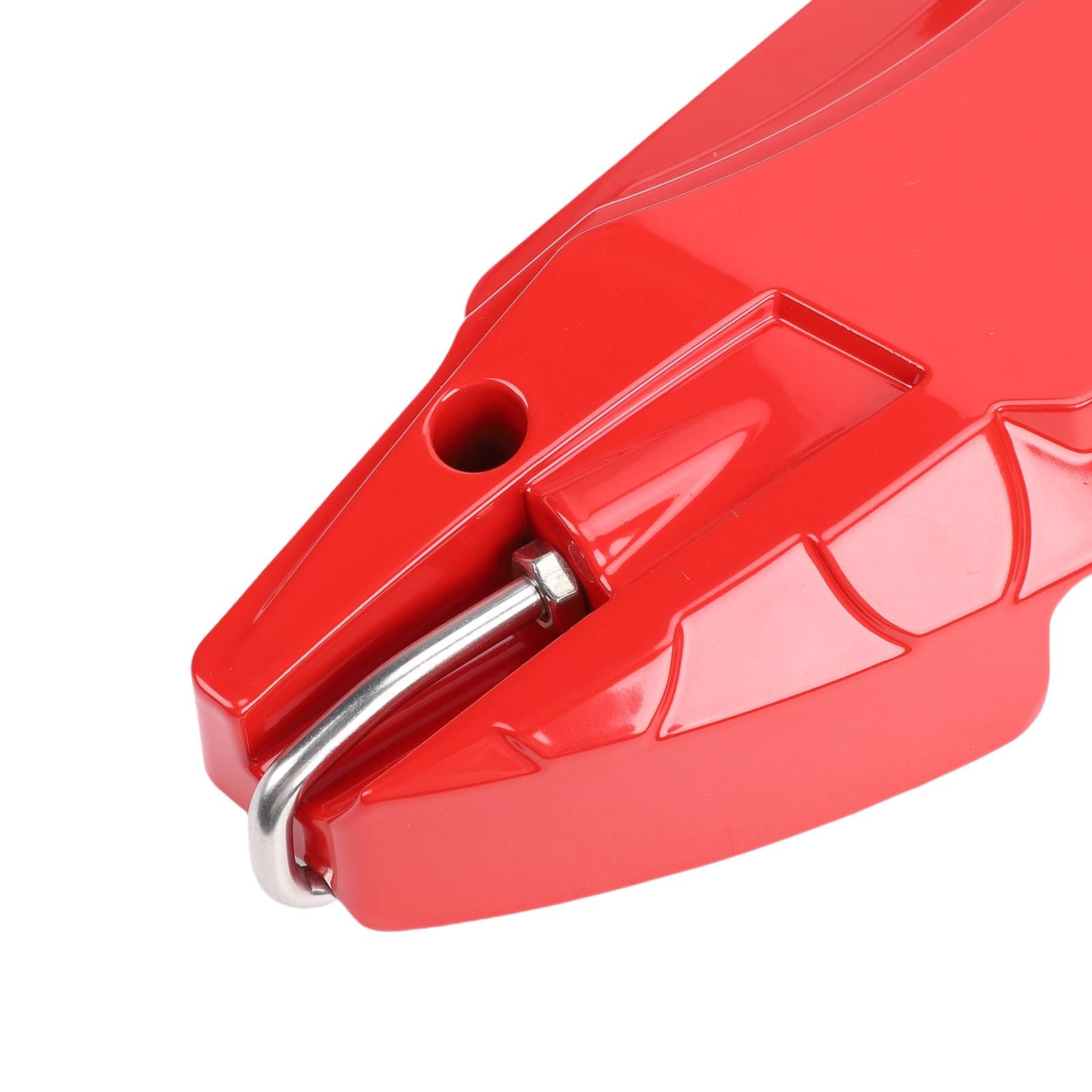 Acouto Copri Pinza Freno, Set Copri Pinza Ruota in Lega di Alluminio per Ruote Juniper 19 Pollici e 20 Pollici con Accessori di Installazione, Adatti per Modello AWD (rosso)