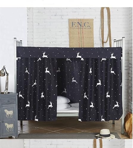 Vista 21 de JIAHG Cortinas de litera para dormitorio de estudiantes, cortinas de cama individual, cortinas de sombreado a prueba de polvo, cortina de ventana