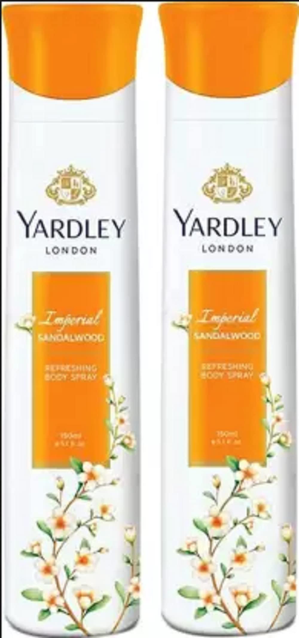 Yardley London Sandal Deodorant Spray - For Women (300 ml, Pack of 2)-picture-48
