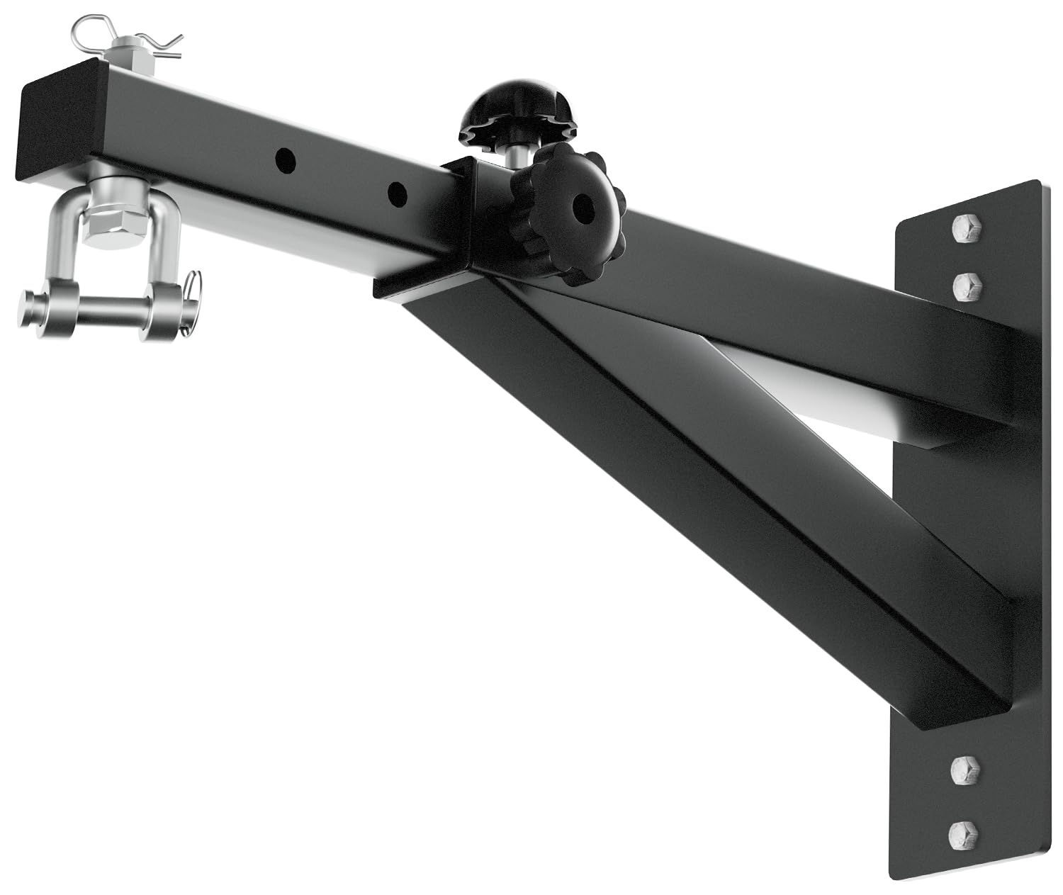 Yes4All Heavy Bag Hanger, Adjustable Punching Bag Wall Mount, Heavy Duty Boxing Bag Bracket for Kickboxing Bag, Muay Thai Bag