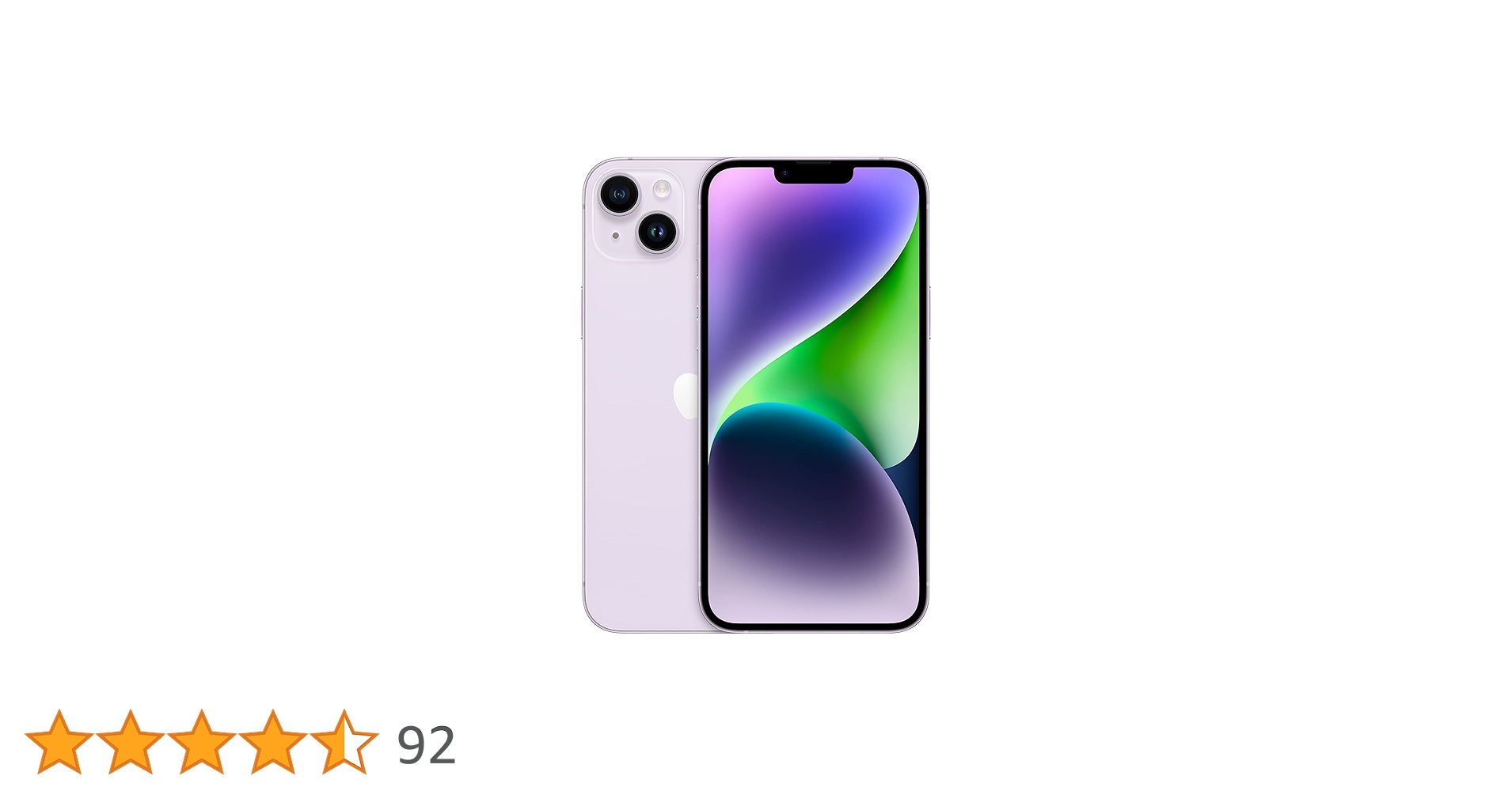 A 100% iPhone 14 plus 128 パープル　本体 Apple iPhone 14 Plus 128GB SIMフリー [パープル] 価格比較