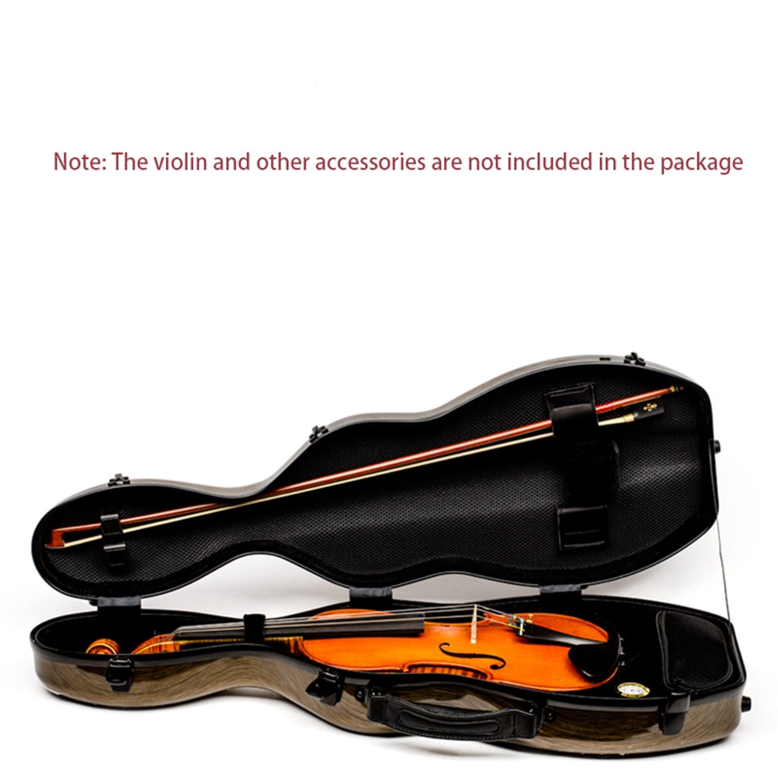 Amazon.com - Brown 4/4 Size Violin Case Carbon Fiber with