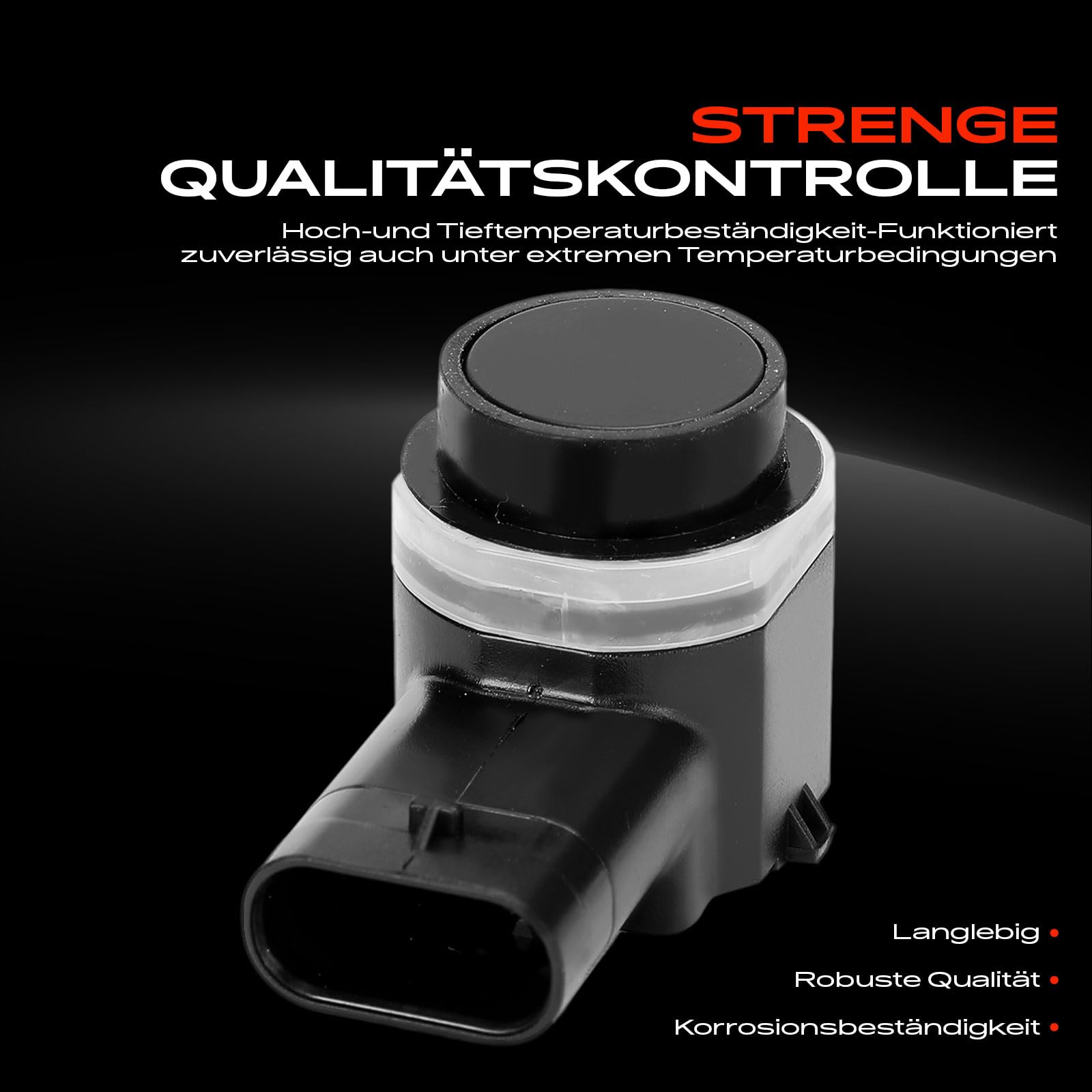Frankberg 4X Parksensor Parking Asist Sensor 3-polig Vorne Hinten Kompatibel mit C30 533 1.6L-5.5L 2006-2012 S80 II 124 1.6L-3.2L 2010-2016 XC90 I 275 2.4L-4.4L 2002-2014 Replace# 31341637