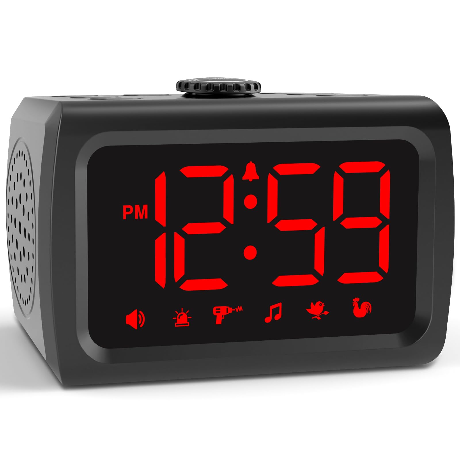 Peakeep 115dB Super Loud Alarm Clock
