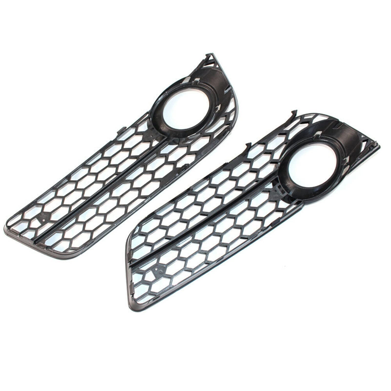 UNARAY Auto Paraurti Anteriore della Luce di Nebbia della Lampada Griglia Griglia di Copertura Maglia A Nido d'Ape Hex Fit for A5 Coupe/Sportback 2008-2011 Cabriolet 2010-2011