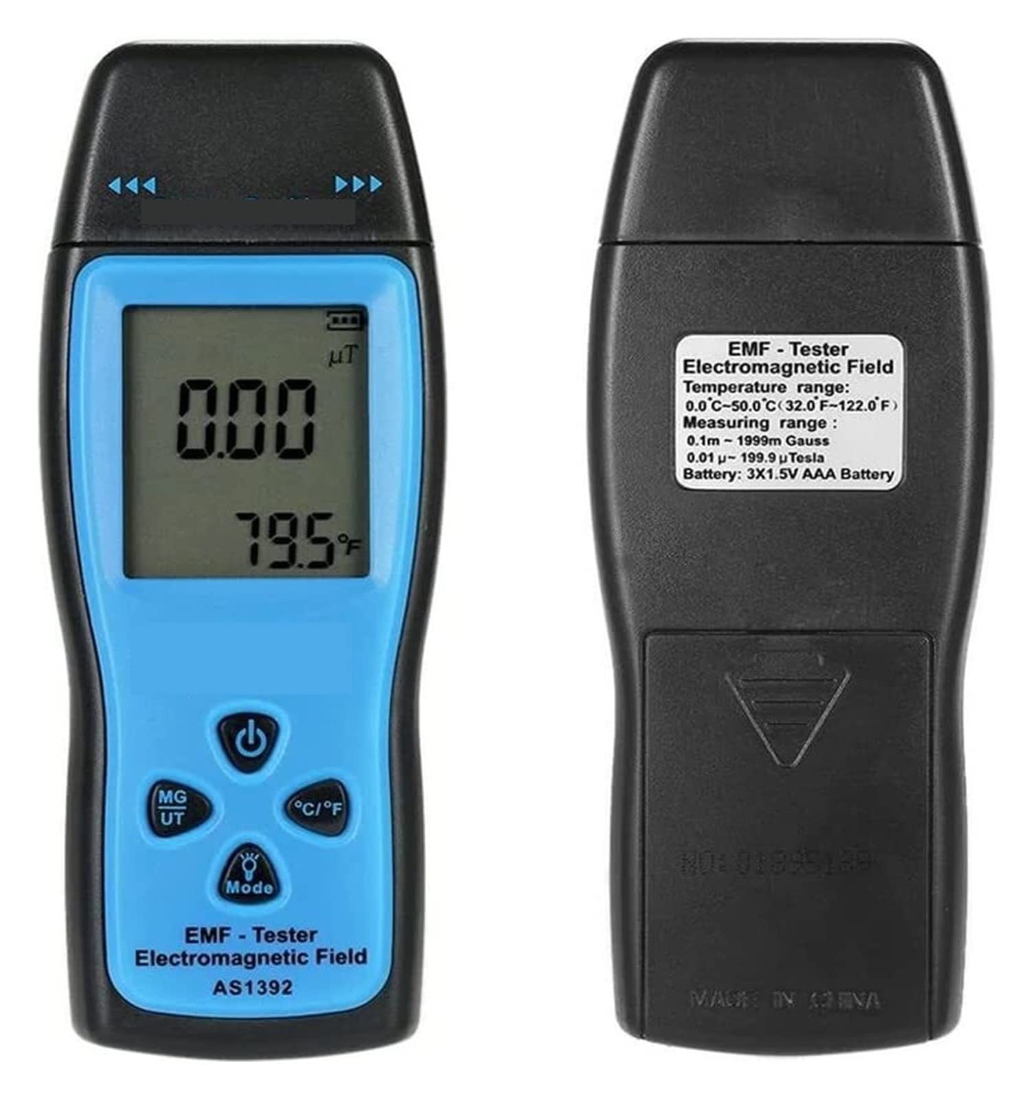 CUDTAPI Portable Digital High Precision Handheld Electromagnetic Radiation Detector Digital Display LCD 0-2000mG Dosimeter Tester