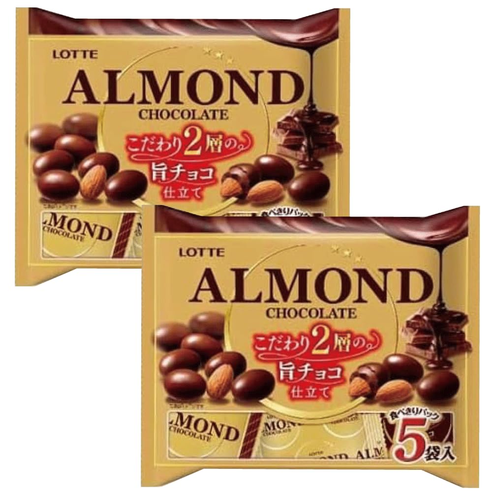 アーモンドチョコレート　シェアパック97g 18袋＆チョコレート効果 Amazon.co.jp: アーモンドチョコレート シェアパック （食べきりパック