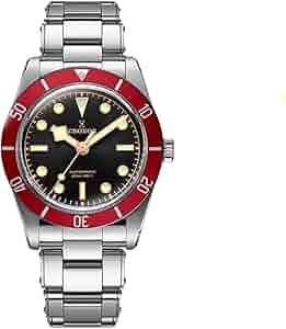 Amazon.com: NIADI Cronos L6033 37mm Diver BB54 Vintage