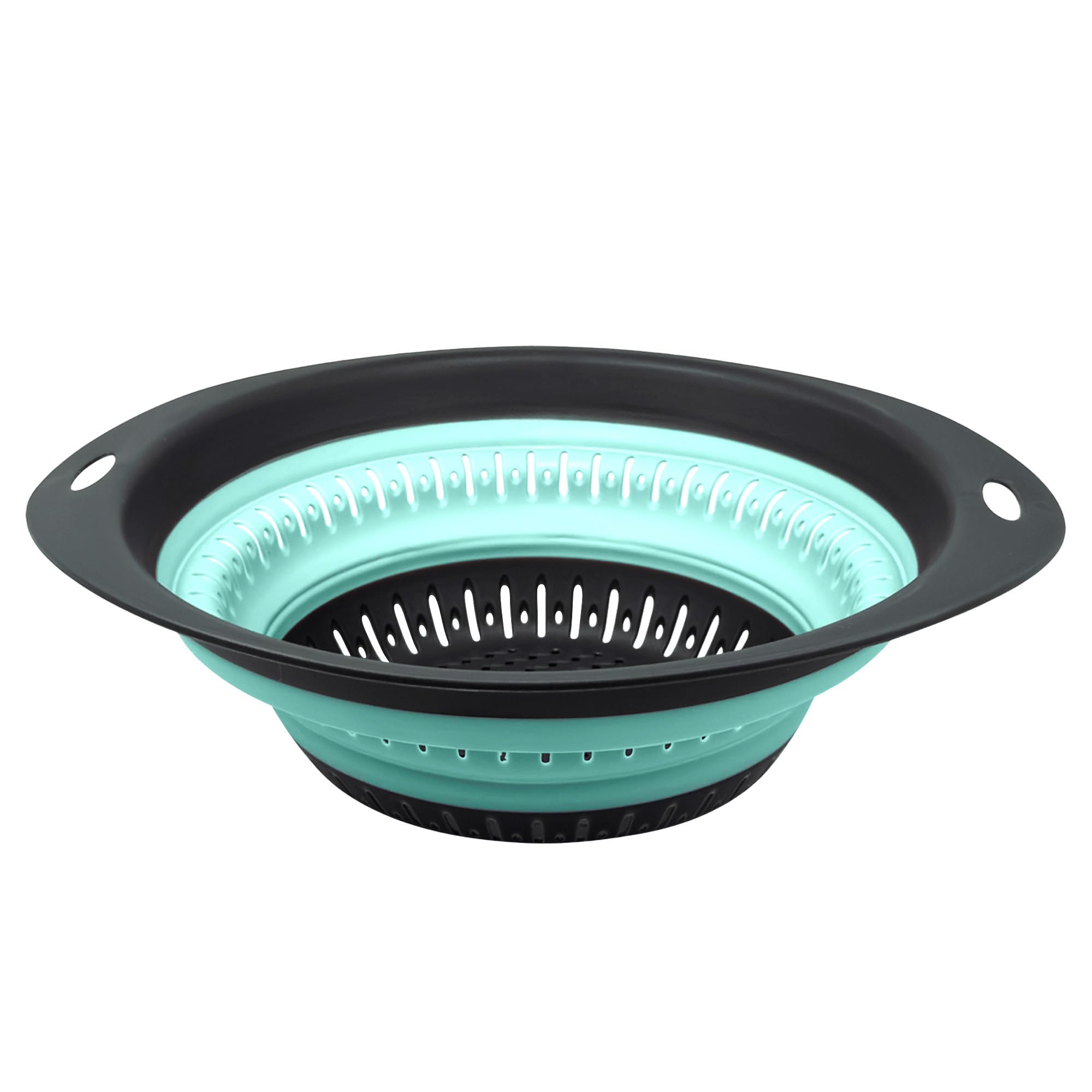 Collapsible Silicone Colander, Drain Basket for Pasta Vegetables Rice — image 1