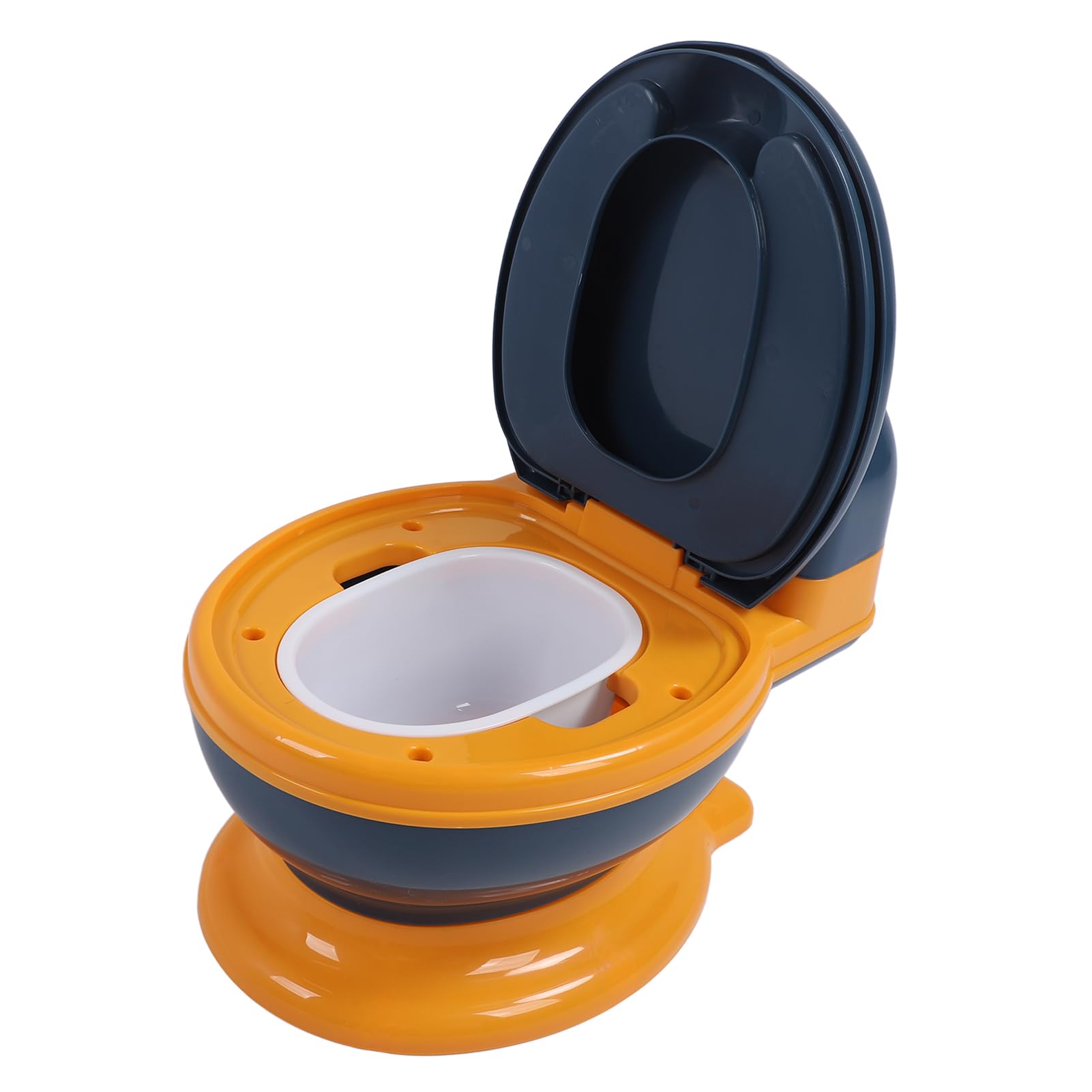 Inodoro de Entrenamiento para Ir Al Baño, Silla Antideslizante para Niños Pequeños, Silla de Entrenamiento Extraíble para Niños con Asiento de Inodoro Suave, Cepillo de Limpieza para Caja de