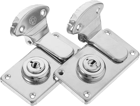 Angoily Luggage Locks, 2PCS Antique Style Luggage Lock Latch Hasps, Travel Suitcase Latches for Enhanced Security for Suitcases Cabinets and Jewelry Boxes
