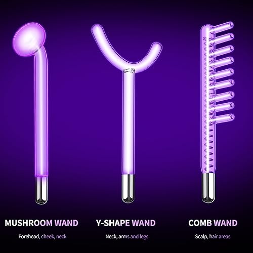 Miniatura 6 de Máquina de alta frecuencia F máquina de alta frecuencia F de mano con 6 tubos diferentes