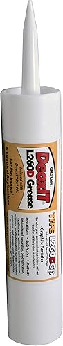 CAIG Laboratories, DeoxIT L260-DG8TP, grasa de litio con limpiadordesoxidante, partículas de grafito, cartucho de 7.97oz, paquete de 1 unidad