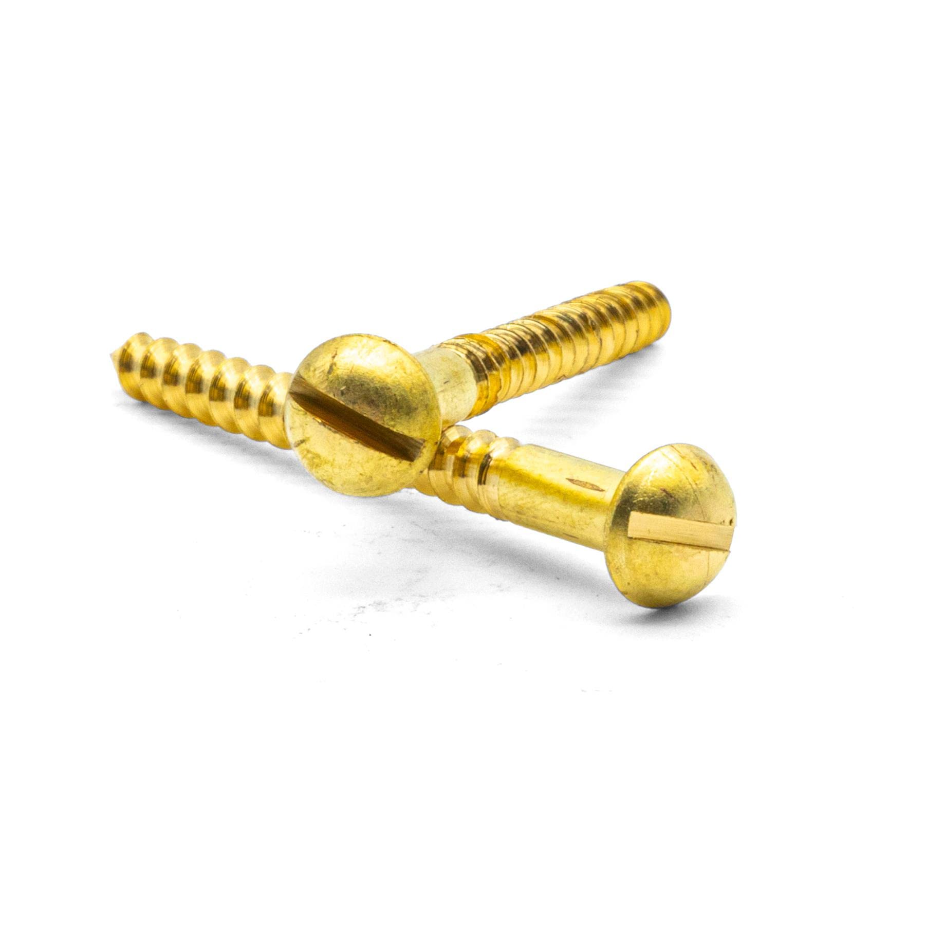 Brass Flat Head Wood Screw at Rs 450/kilogram | Flat Head Screw in