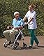 Nottingham Rehab Supplies (NRS) NRS Healthcare 2-in-1-Rollator und Stuhl für unterwegs