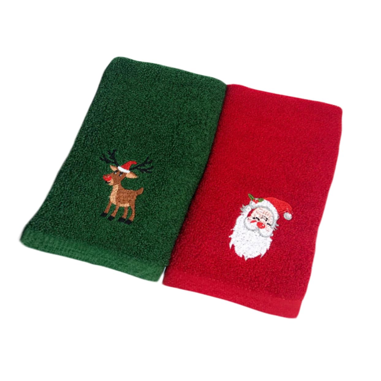 Toalla facial de Navidad con bordado creativo y elegante de alta calidad