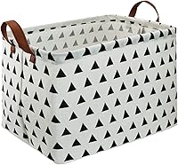 Vista 17 de HIYAGON - Cesta de almacenamiento rectangular de animales para bebés y niños, cesta de almacenamiento para niños para habitación de animales