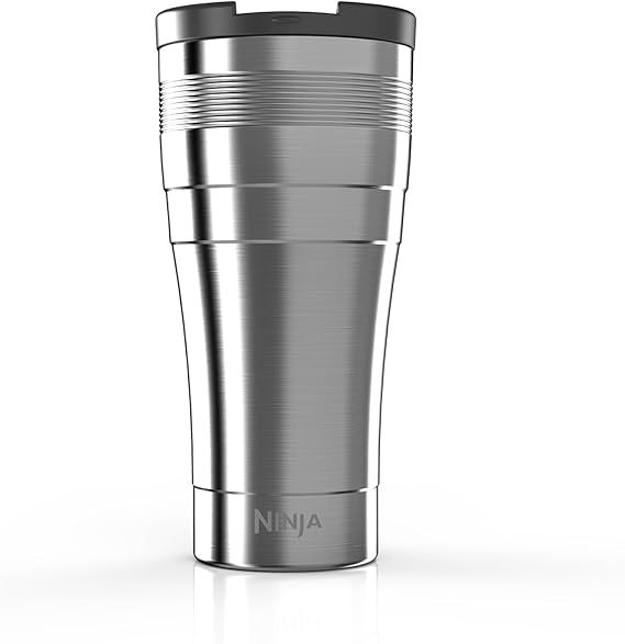 Ninja Coffee Bar XL 22Ounce DoubleWall Thermal MultiServe Travel Mug , Stainless