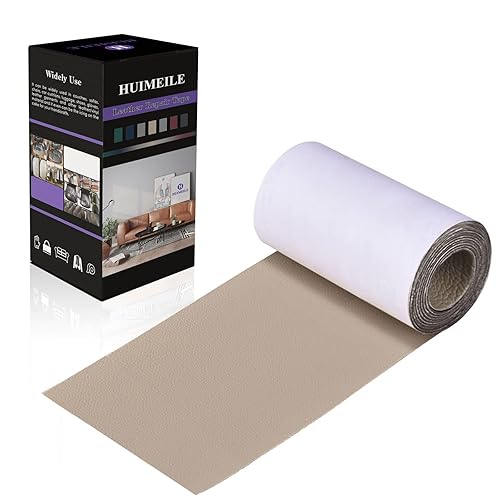 Miniatura 39 de Cinta de parche de reparación de cuero de 4 x 60 pulgadas, cinta autoadhesiva fuerte para muebles, sofás, asientos de automóvil, armarios, bolsas