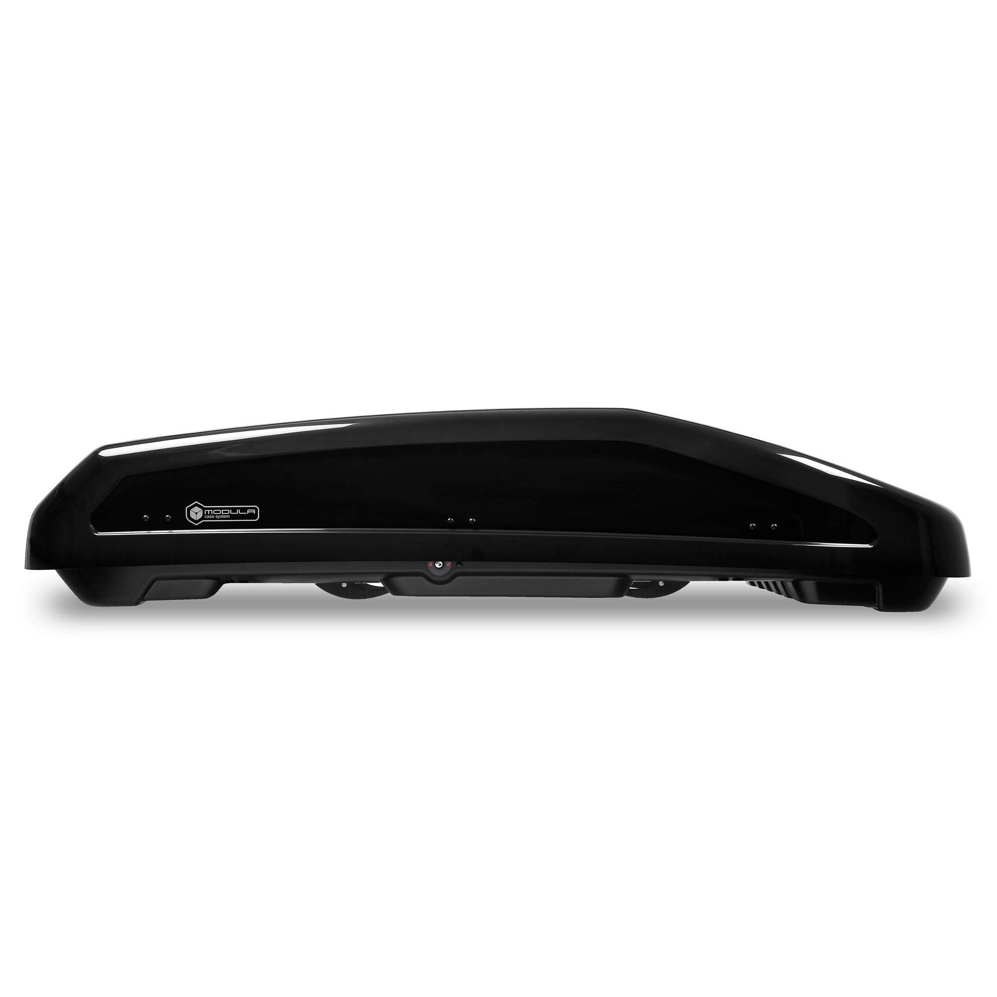 Modula EVO 470L - Box da tetto auto con doppia apertura laterale, colore: Nero lucido