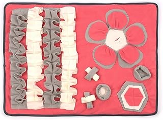 Snuffle Mat for Small Medium Large Dog, Slow Feeder Mat & Feed Game, Dogs Nosework Training Smell Toys, Dog Activity Blanket