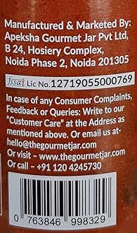 The Gourmet Jar Basil Pasta Sauce 390g| 100% Natural, No Preservatives, No Artificial Colors, No Artificial Flavouring agents| Vegan| Gluten Free| Made with Hydroponic Basil Leaves & Fresh Vine- Ripened Roma and Cherry Tomatoes| Enjoy it with all types of pasta | Pack of 2