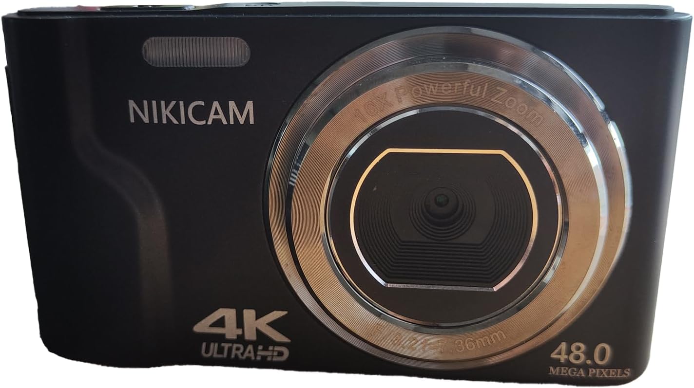Kids Selfie Camera for Girls Boys, 44MP Digital Video Camera with 2.4 Inch Screen for Toddler