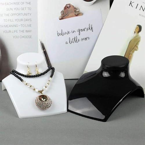 Miniatura 4 de Collar cadena joyería busto soporte de exhibición, collares exhibición collar maniquí, collar busto, joyería titular